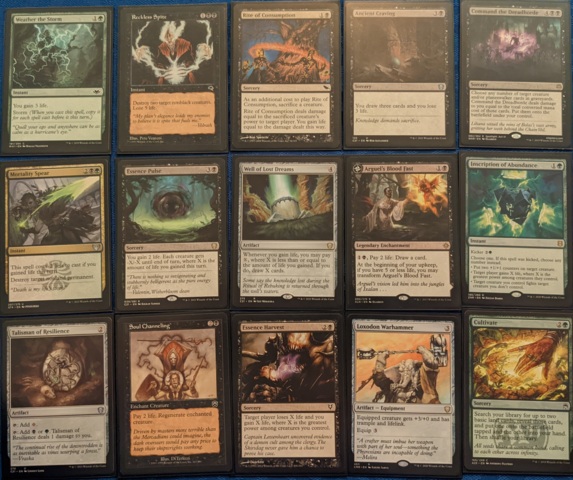 Willowdusk, Essence Seer - Lifegain/Loss EDH Deck (Custom 100 Card Commander Deck)